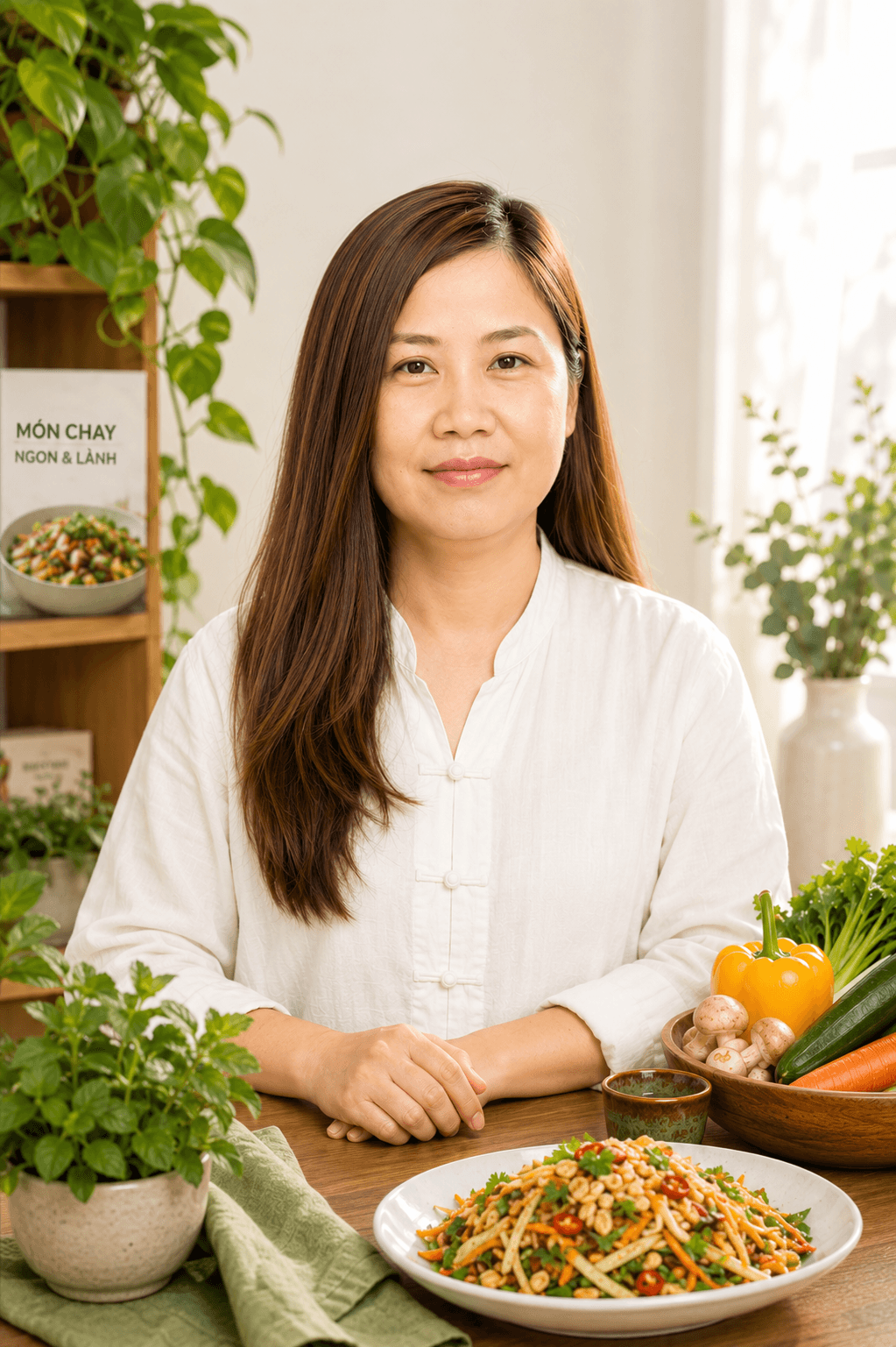 Nguyễn Thị Kim Thoa — Chủ quán Chay Hồng Hạc